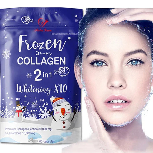 Capsule de collagène congelée avec L-Glutathion,