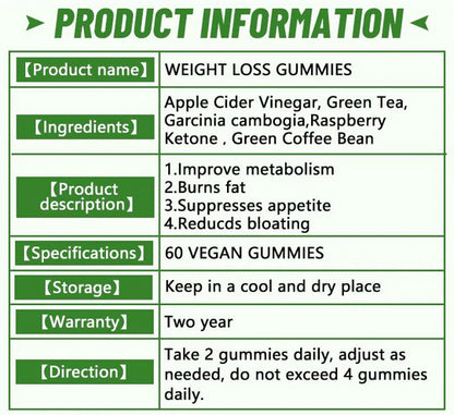 Keto + ACV Gummies pour perte de poids | complément alimentaire pour le controle du poids, métabolisme et sa concentration